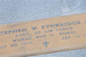 Stephen W. Etheridge, Jr Stephen W. Etheridge, Jr
