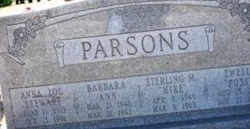 Sterling M. Parsons Sterling M. Parsons