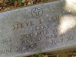 Steve L Cole Steve L Cole