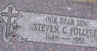 Steven Carl Follett Steven Carl Follett