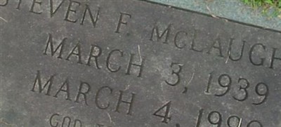 Steven F McLaughlin Steven F McLaughlin