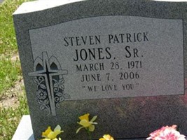 Steven Patrick Jones, Sr Steven Patrick Jones, Sr
