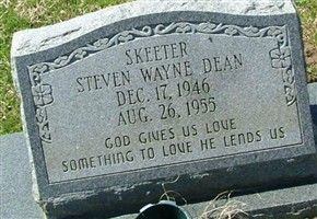 Steven Wayne "Skeeter" Dean Steven Wayne "Skeeter" Dean