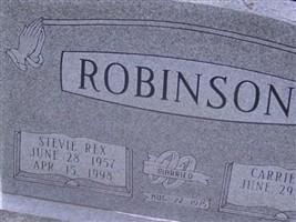 Stevie Rex Robinson Stevie Rex Robinson