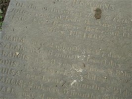 Stillborn, twin brother of Israel Ritter