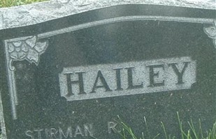 Stirman R Hailey