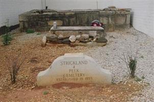 Strickland and Peek Cemetery