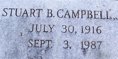 Stuart B Campbell, Jr Stuart B Campbell, Jr
