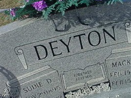 Sudie D. Deyton Sudie D. Deyton