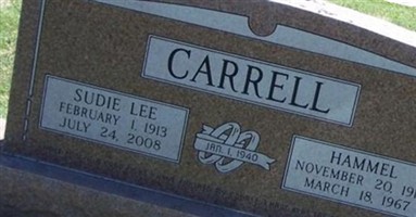 Sudie Lee Carrell