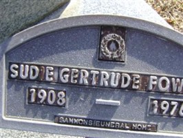 Sudie Sharpe Fowler