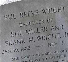 Sue Reeve Wright Sue Reeve Wright
