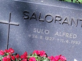 Sulo Alfred Saloranta Sulo Alfred Saloranta