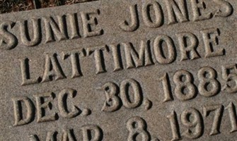 Sunie Jones Lattimore