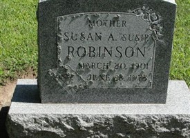 Susan A. "Susie" Robinson Susan A. "Susie" Robinson