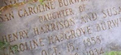Susan Caroline Burwell Marrow Susan Caroline Burwell Marrow