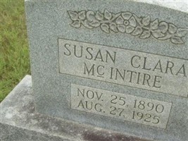 Susan Clara McIntire Susan Clara McIntire