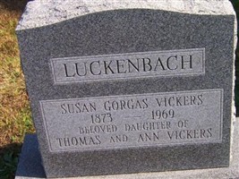 Susan Gorgas Vickers Luckenbach Susan Gorgas Vickers Luckenbach