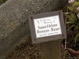 Susan Helene Bronzan Bauer Susan Helene Bronzan Bauer