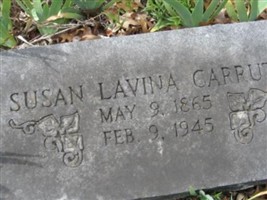 Susan Lavina Greer Carruth Susan Lavina Greer Carruth