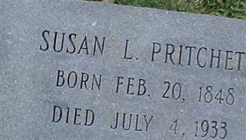 Susan Louisa Daniel Pritchett