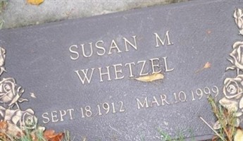Susan M Whetzel