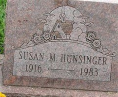 Susan Mabel Schell Hunsinger Susan Mabel Schell Hunsinger