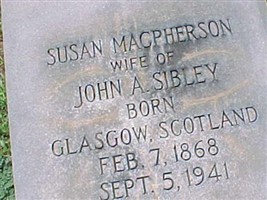 Susan Macpherson Sibley Susan Macpherson Sibley
