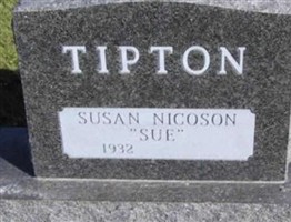 Susan "Sue" Nicoson Tipton