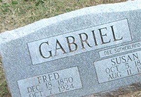 Susan Sutherland Gabriel Susan Sutherland Gabriel