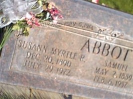 Susann Myrtle Robinson Abbott Susann Myrtle Robinson Abbott
