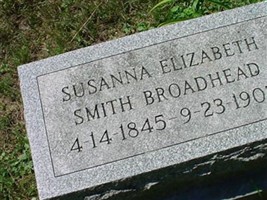Susanna Elizabeth SMITH BROADHEAD