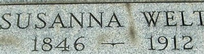 Susanna W. Daily Welty