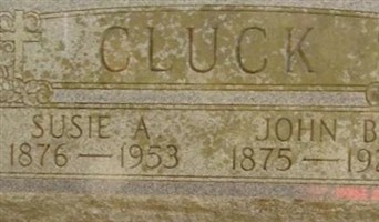 Susie A Cluck Susie A Cluck