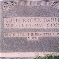 Susie Brown Bauer