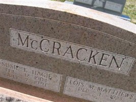 Susie E. Hagie McCracken Susie E. Hagie McCracken