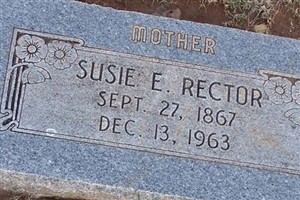 Susie E Rector Susie E Rector