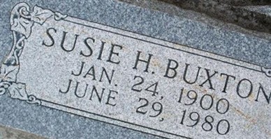 Susie Geneva Henrie Buxton Susie Geneva Henrie Buxton