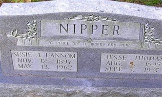 Susie J. Lannom Nipper Susie J. Lannom Nipper