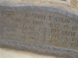Susie Jane Fawcett Atkin