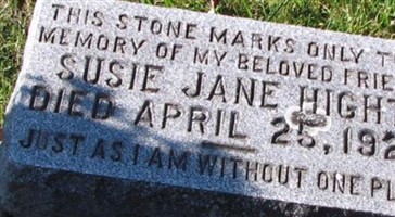 Susie Jane Hight