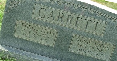 Susie Lizzette LeFoe Garrett Susie Lizzette LeFoe Garrett