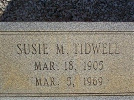 Susie M. Tidwell