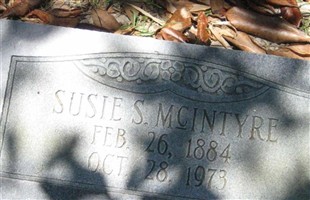 Susie S. McIntyre Susie S. McIntyre