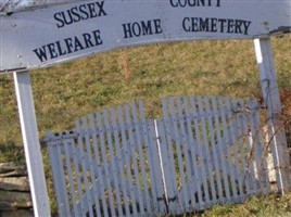 Sussex County Welfare Home Cemetery Sussex County Welfare Home Cemetery