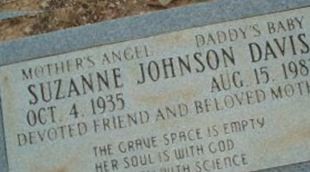 Suzanne Johnson Davis Suzanne Johnson Davis