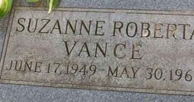 Suzanne Roberta Vance
