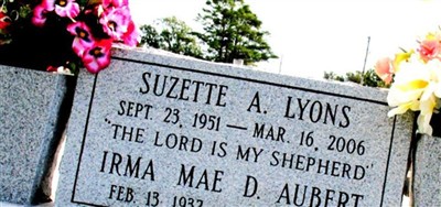 Suzette A. Lyons Suzette A. Lyons
