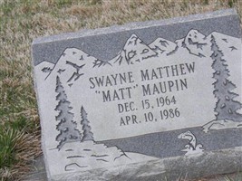 Swayne Matthew "Matt" Maupin Swayne Matthew "Matt" Maupin