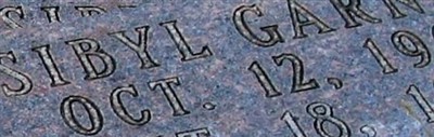 Sybil Garner Wise Sybil Garner Wise